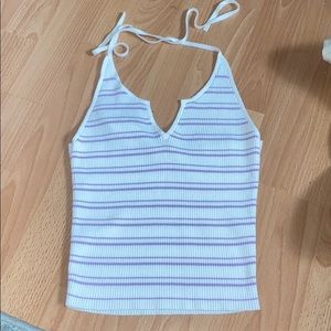 NWT✨Striped Halter Top